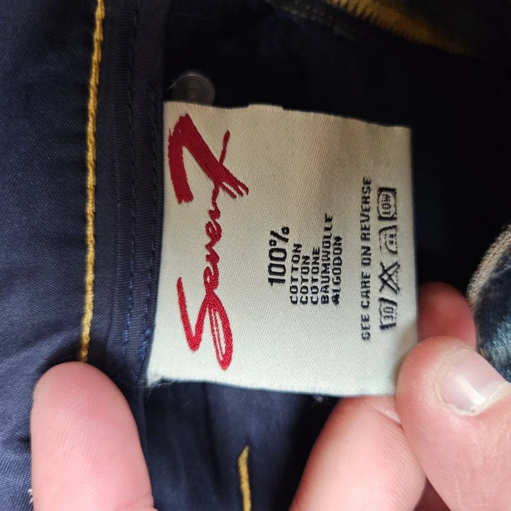 Seven7 Premium Mens Blue‎ Medium Wash Straight Leg Jeans Size 36x32 - Picture 8 of 10